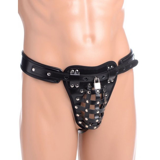 Мужские трусы-клетка для пениса