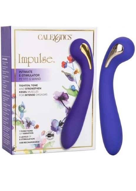 Вибромассажер для точки G или P с электростимуляцией