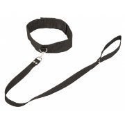 Ошейник из нежного материала Collar and Leash 