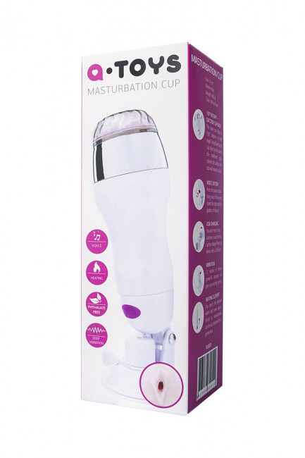 Реалистичный вибромастурбатор в колбе с присоской и подогревом Реалистичный вибромастурбатор в колбе с присоской и подогревом