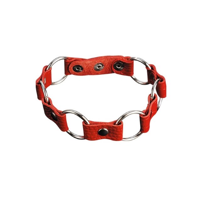 Ошейник с застёжкой на кнопках Ошейник с застёжкой на кнопках