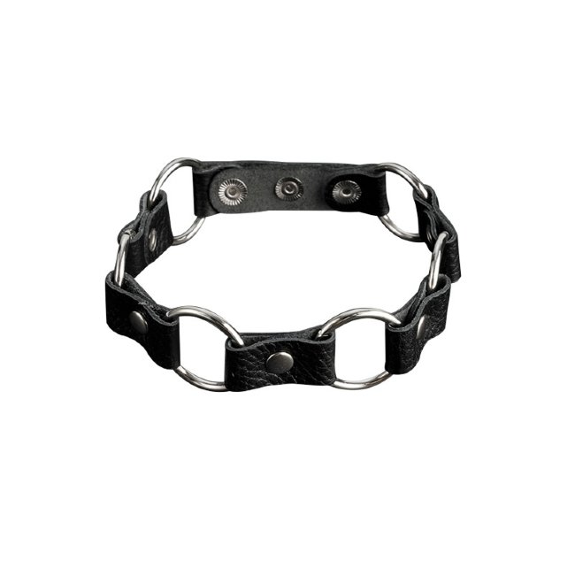 Ошейник с застёжкой на кнопках Ошейник с застёжкой на кнопках