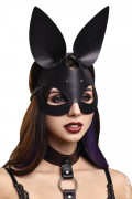 Эффектная маска зайки из натуральной кожи Pecado BDSM