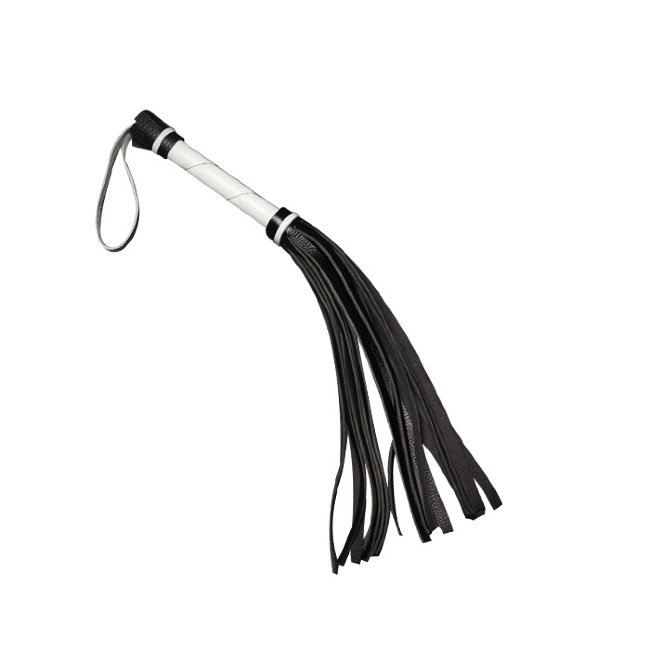 Мини плеть из кожи двух цветов Мини плеть из кожи двух цветов