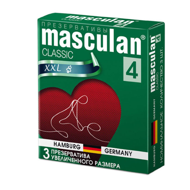 Увеличенные классические презервативы Увеличенные классические презервативы