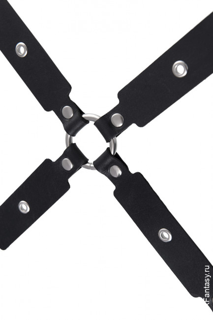 Крестик с карабинами для фиксации рук и ног