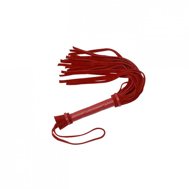 БДСМ плеть из натуральной велюровой кожи БДСМ плеть из натуральной велюровой кожи