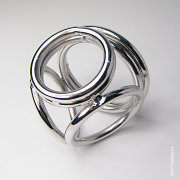 Металлические кольца для члена и мошонки