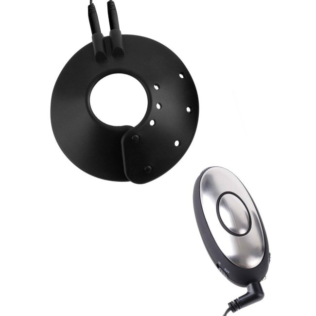 Электростимулятор для пениса и мошонки с пультом управления