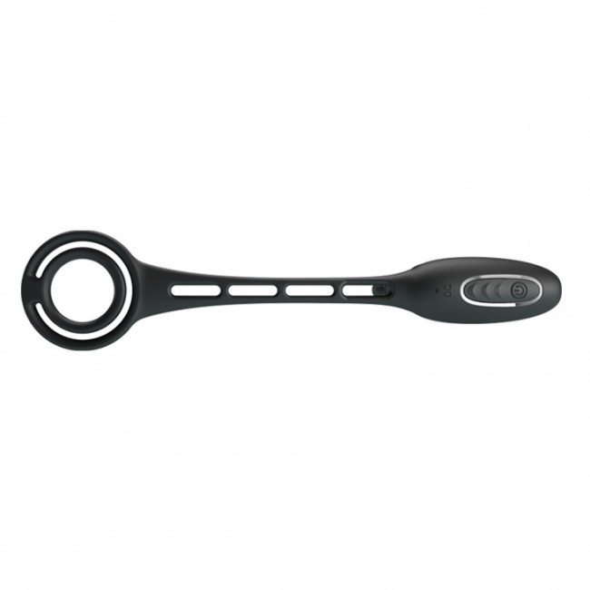 Эрекционное кольцо с анальным вибратором