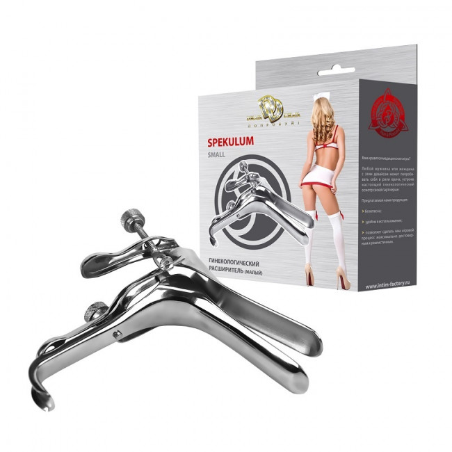 Гинекологический расширитель малого размера из металла
