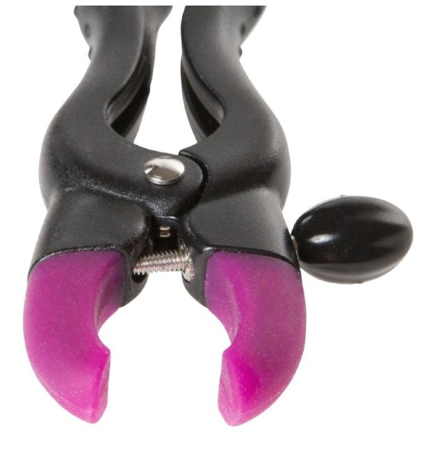 Подвязки на бедро с зажимами для гениталий