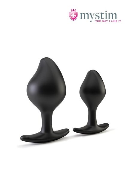 Анальная пробка с электростимуляцией Mystim