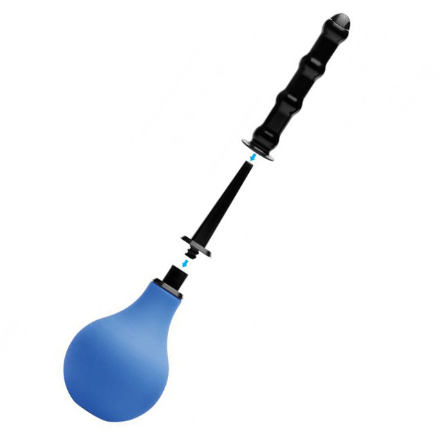 Промывочная груша с насадками для клизмы Промывочная груша с насадками для клизмы