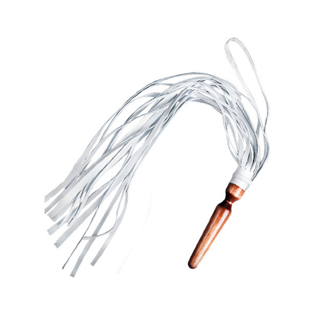 Плеть с рукоятью  в форме анальной пробки