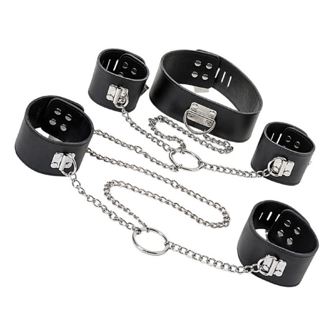 Наручники-кандалы с цепями