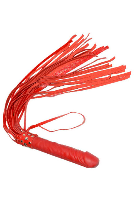 Плеть с рукоятью в виде фаллоса