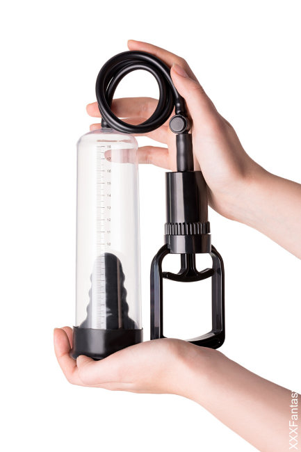 Помпа для пениса с эрекционными кольцами