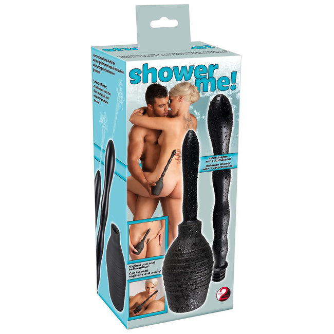 Гигиенический анальный душ с двумя насадками