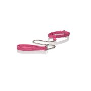 Ошейник с поводком Tickle Me Pink