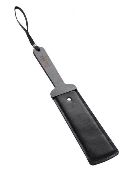 Паддл гибкий из натуральной кожи