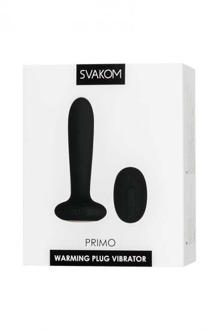 Анальная вибро втулка с подогревом и пультом управления Анальная вибро втулка с подогревом и пультом управления