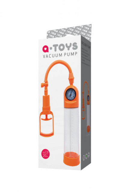 Мужская мощная вакуумная помпа с манометром