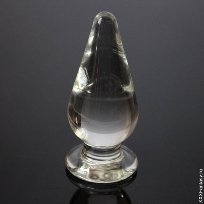Анальная пробка из стекла