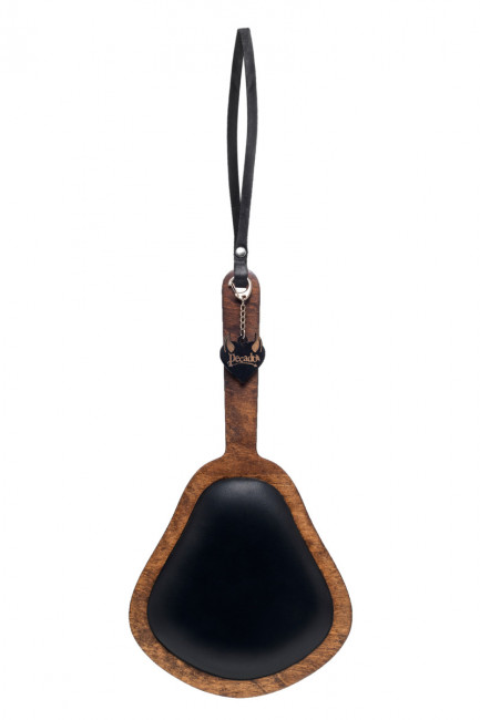 Большой паддл с мягкой кожаной подушечкой Большой паддл с мягкой кожаной подушечкой