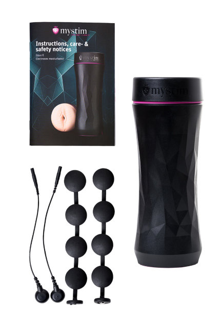 Мастурбатор в тубе с электростимуляцией Mystim Мастурбатор в тубе с электростимуляцией Mystim