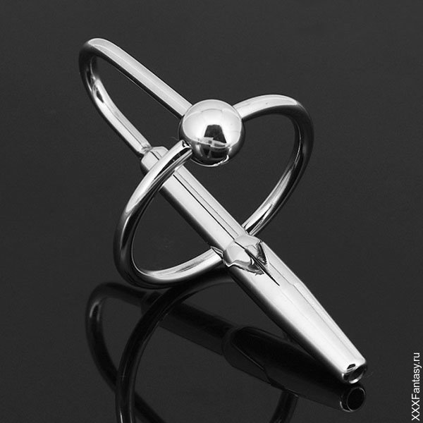 Мужская уретральная втулка с кольцом Мужская уретральная втулка с кольцом