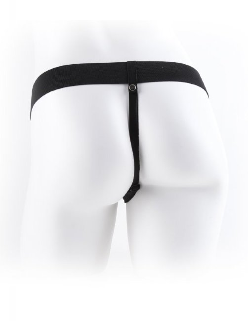 Страпон-фаллопротез телесный с полостью для пениса