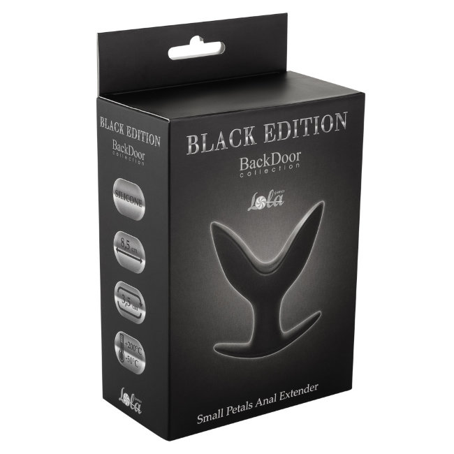 Анальный эспандер из бархатного силикона в виде двух лепестков Анальный эспандер из бархатного силикона в виде двух лепестков