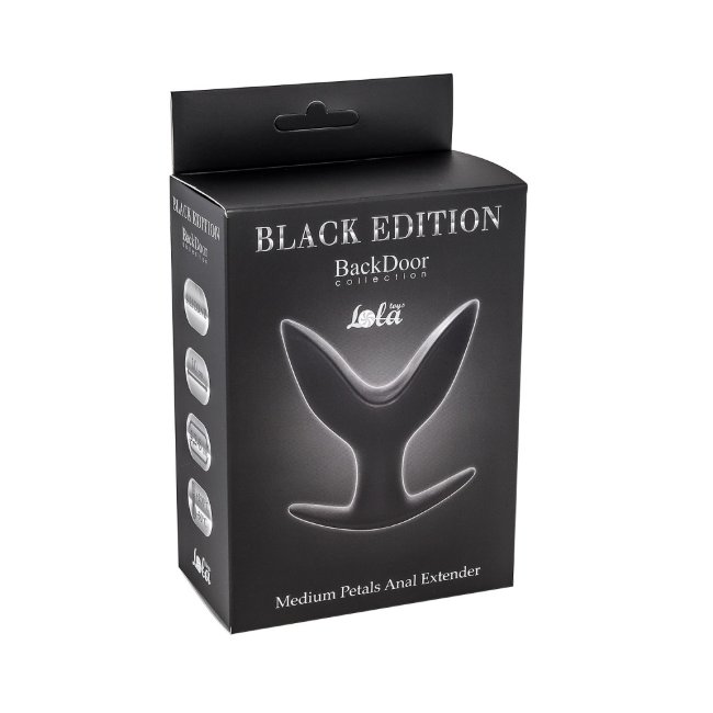 Анальный эспандер из бархатного силикона в виде двух лепестков Анальный эспандер из бархатного силикона в виде двух лепестков