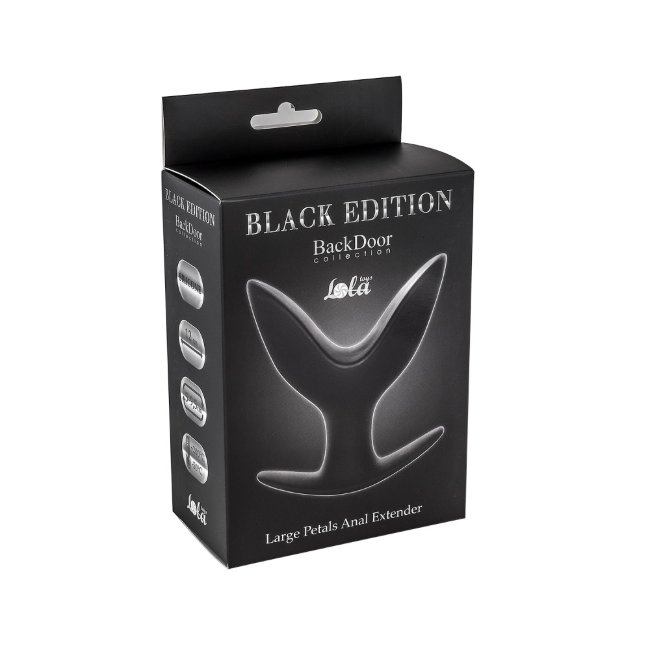 Анальный эспандер из бархатного силикона в виде двух лепестков Анальный эспандер из бархатного силикона в виде двух лепестков