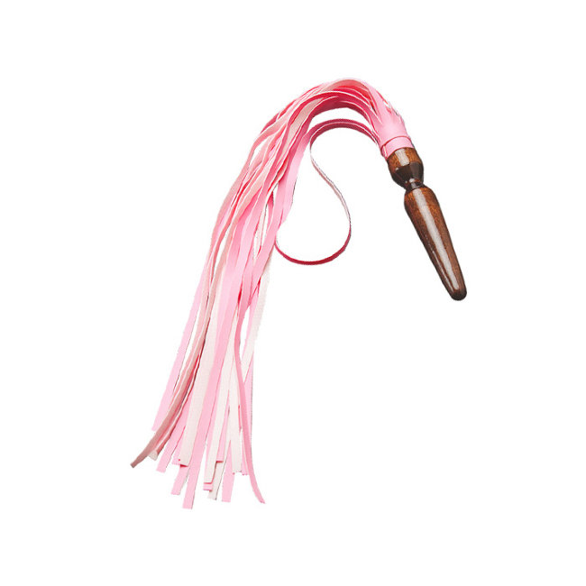 Плеть комета с деревянной рукоятью в форме пробки Плеть комета с деревянной рукоятью в форме пробки