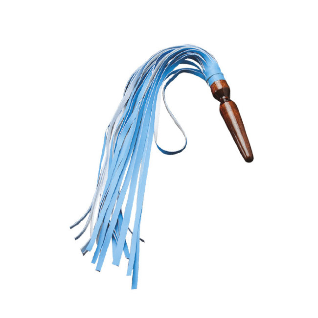 Плеть комета с деревянной рукоятью в форме пробки Плеть комета с деревянной рукоятью в форме пробки