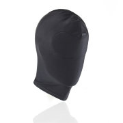 Глухая маска на лицо с уплотнением на глазах из эластичной ткани