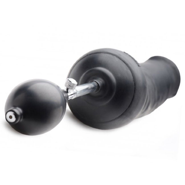 Анальный вагинальный массажер с подкачкой воздуха Анальный вагинальный массажер с подкачкой воздуха