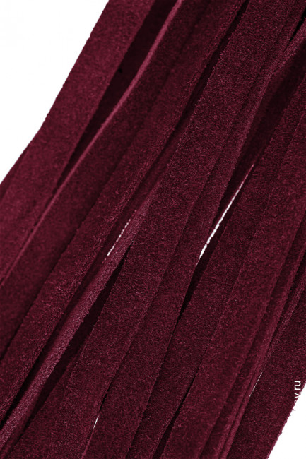 Многохвостая плеть из натурального велюра Многохвостая плеть из натурального велюра