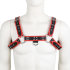 Ремни на тело красно-черные Ремни на тело красно-черные