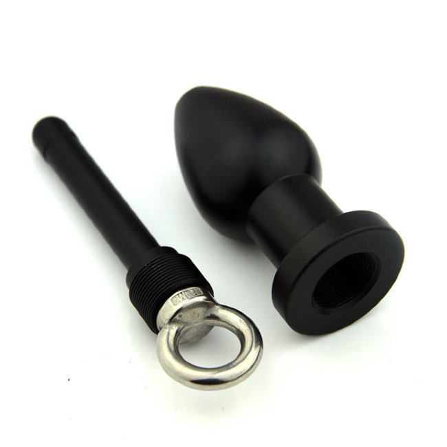 Стальная анальная втулка с отверстием