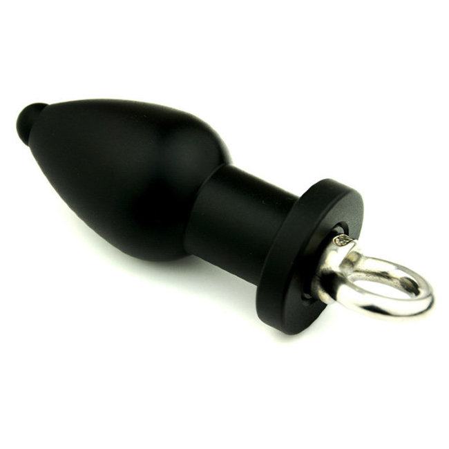 Стальная анальная втулка с отверстием