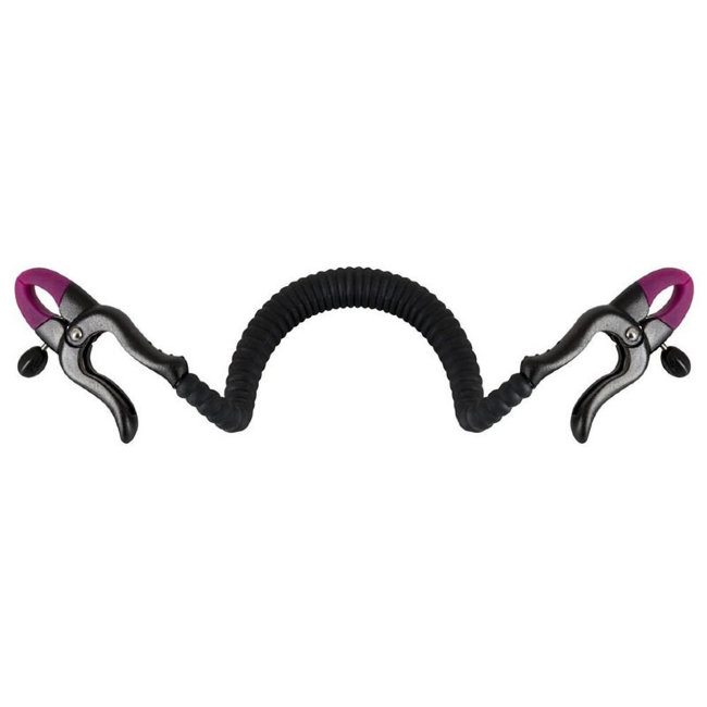 Зажим на половые губы с гибким соединителем Зажим на половые губы с гибким соединителем