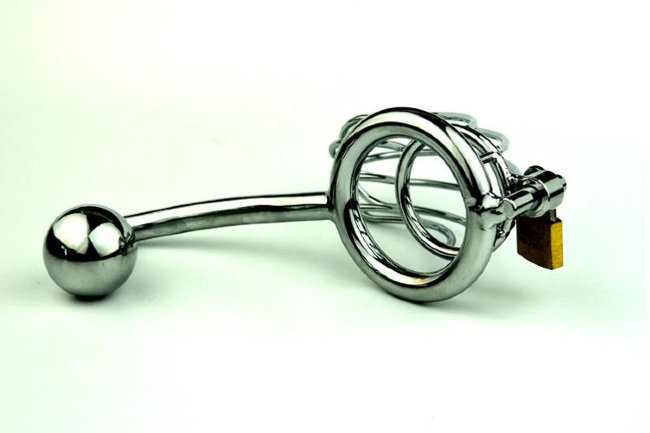 Пояс верности с крюком в попу