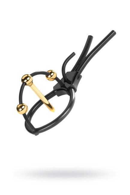 Электросбруя на головку пениса с зондом электродом для уретры Электросбруя на головку пениса с зондом электродом для уретры