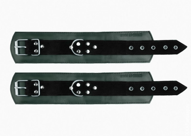 Сексуальные бдсм наручники из натуральной кожи