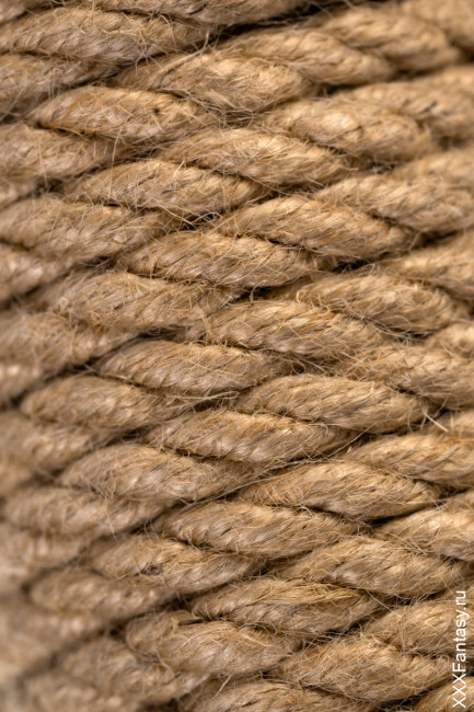 Джутовая веревка для шибари на катушке