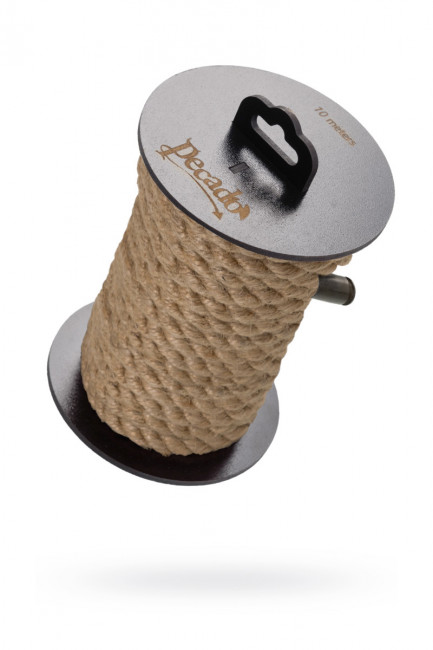 Джутовая веревка для шибари на катушке