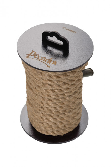 Джутовая веревка для шибари на катушке